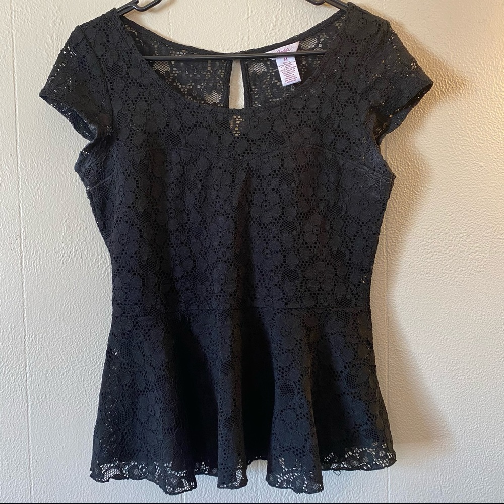 Candies Peplum Blouse